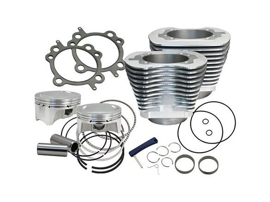 110ci Big Bore Kit – Silver. Fits Twin Cam 2007-2017