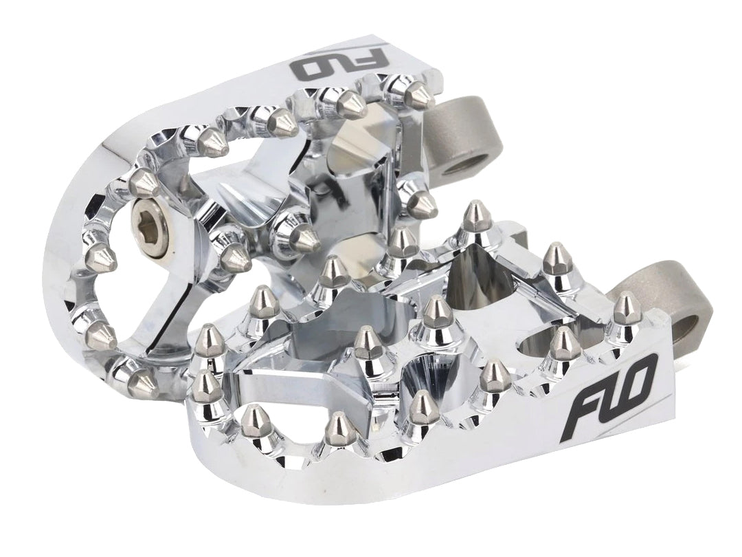 V2 MX Footpegs with HD Male Mount - Chrome. - Flo Motorsports – Pro ...