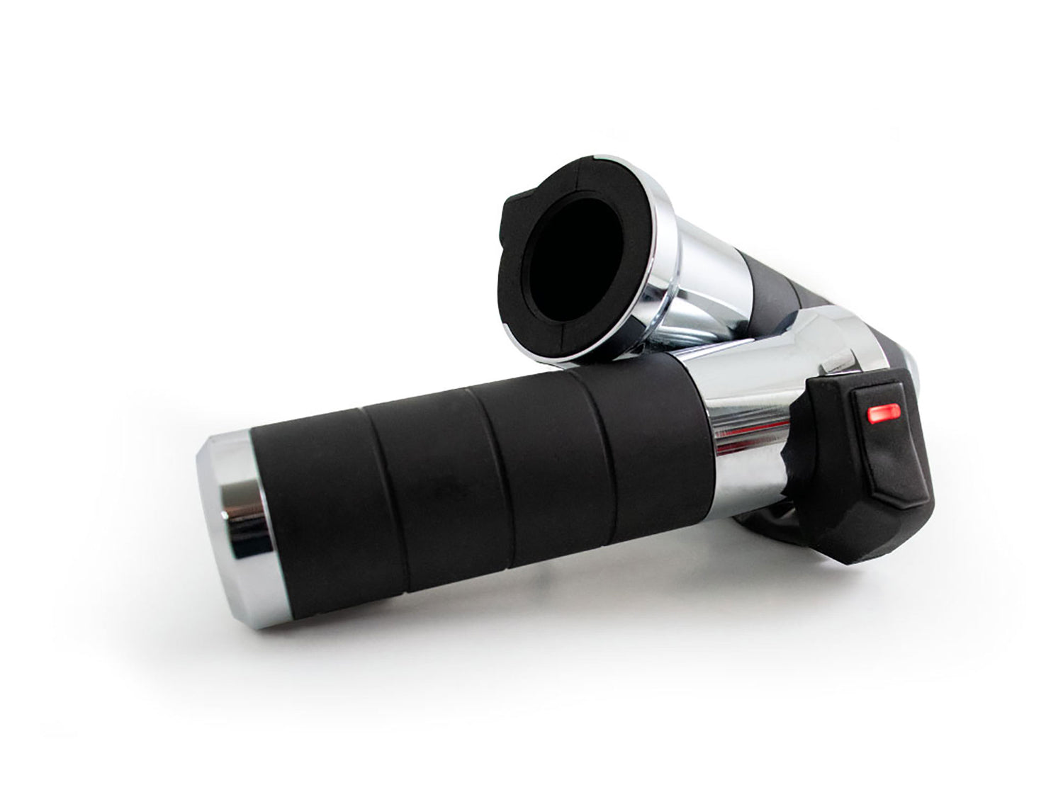 Heated Titan-X Handgrips - Chrome. Fits Big Twin 2008-2024 with Thrott ...