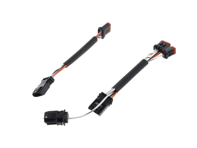 Handlebar Wiring Harness 4in. Extension Kit. Fits Softail 2011up, Touring 2014up, Sportster 2014-2021 & Dyna 2012-2017.